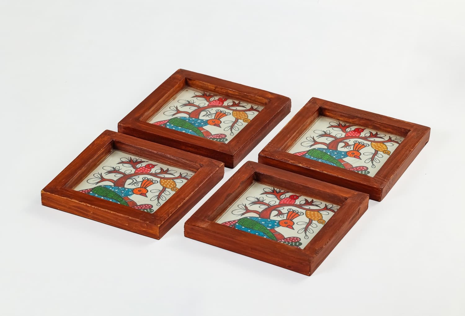 Hand-Painted Coasters