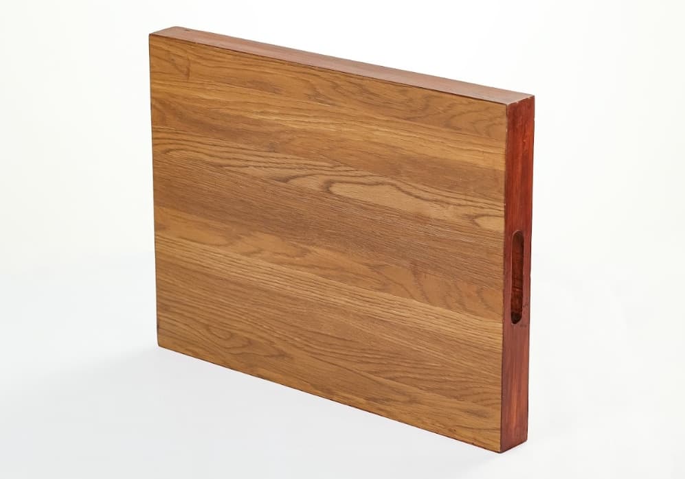 Rangriti Teak Wood Tray With Coasters – Madhubani Circle Fish Motif