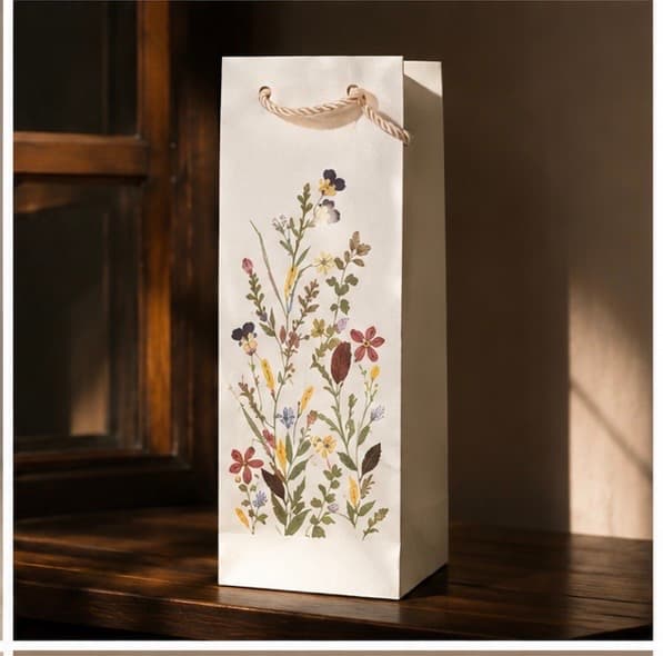 Prakriti Dry Flower Wine Bags (Set of 5)