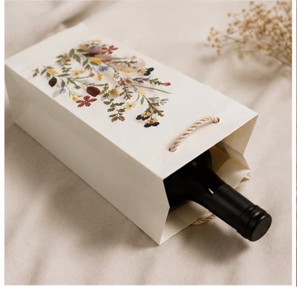 Prakriti Dry Flower Wine Bags (Set of 5)