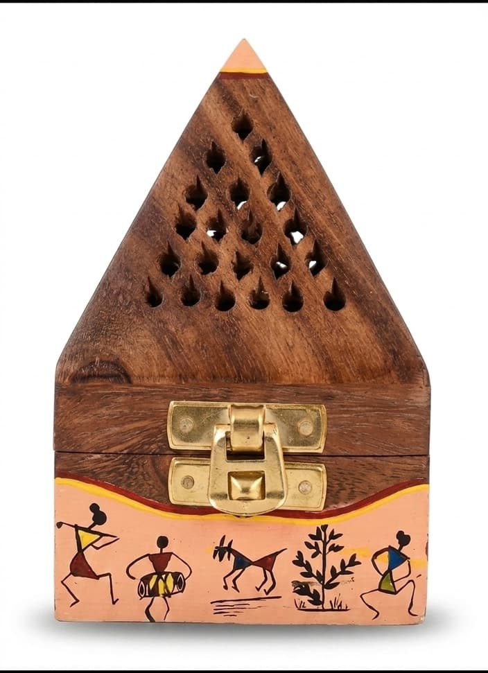 Dhuni Box (pink) 3x5 Inches