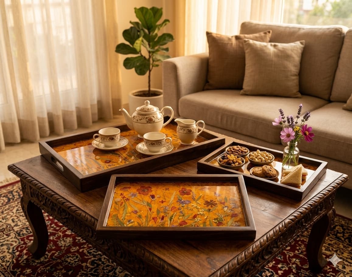 Prakriti Dry Flower Tray