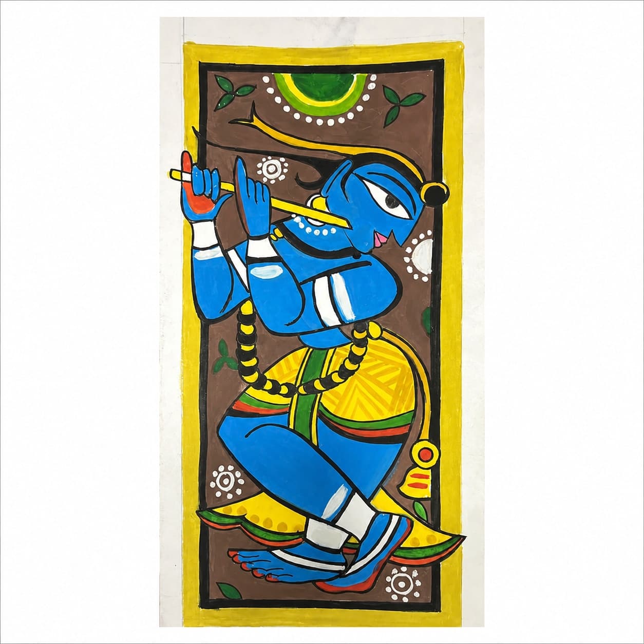  The Flute Player - Divine Melody of Krishna