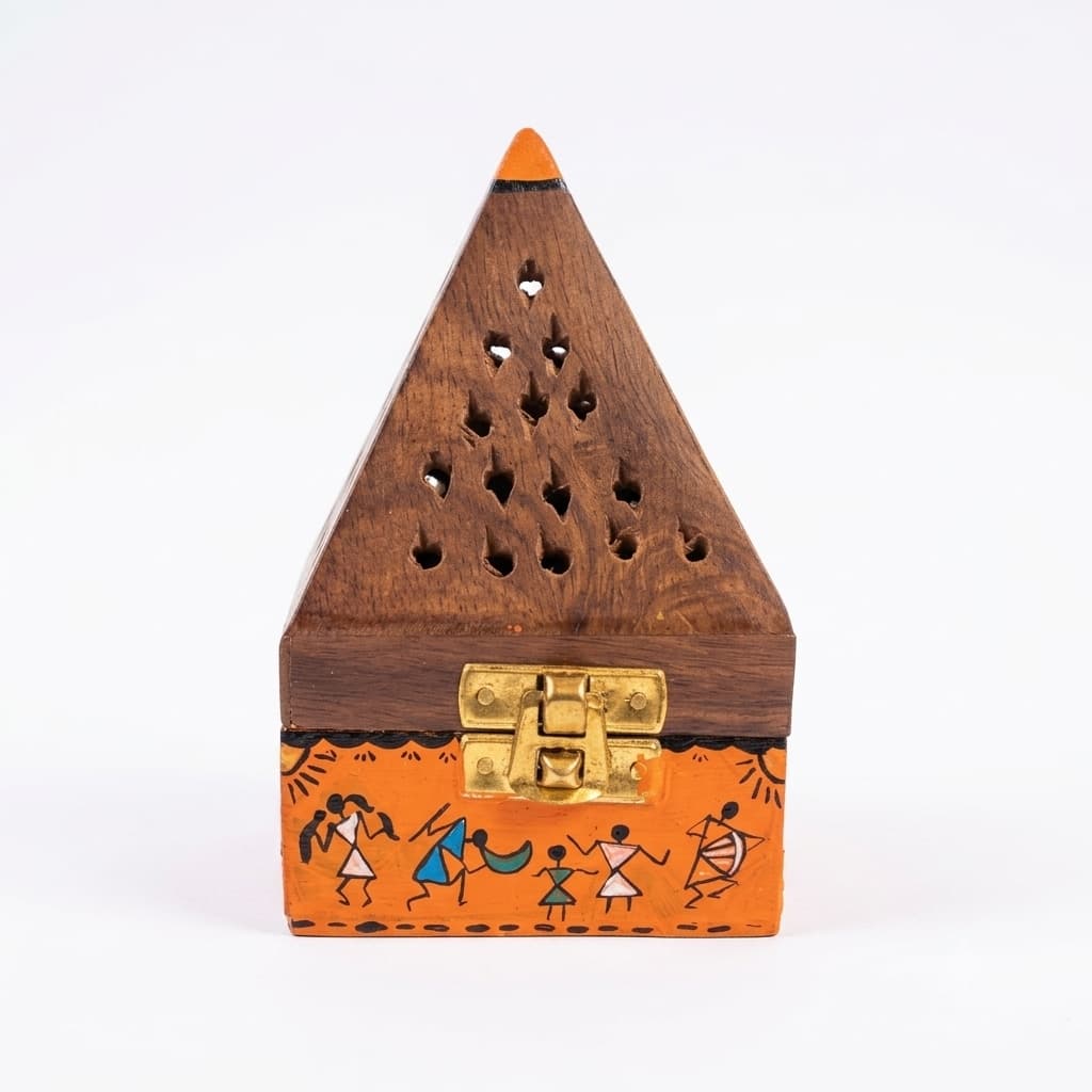 Dhuni Box (Orange) 3x5 Inches 